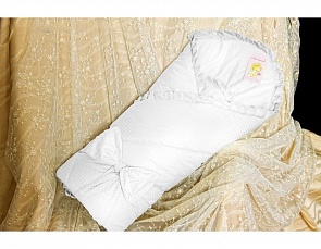 Конверт - одеяло на выписку – Солнышко, Р2015, весна, белый (Мой Ангелок, 00-0011845 _белый)